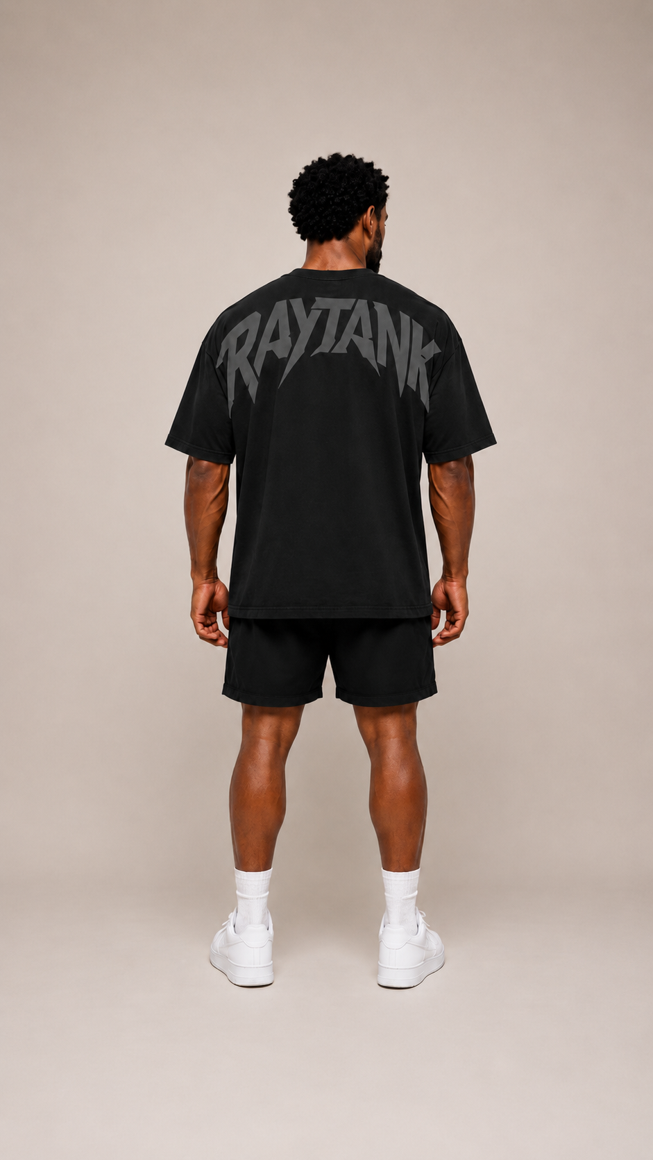 OVERSIZE POWER TSHIRT- BLACK